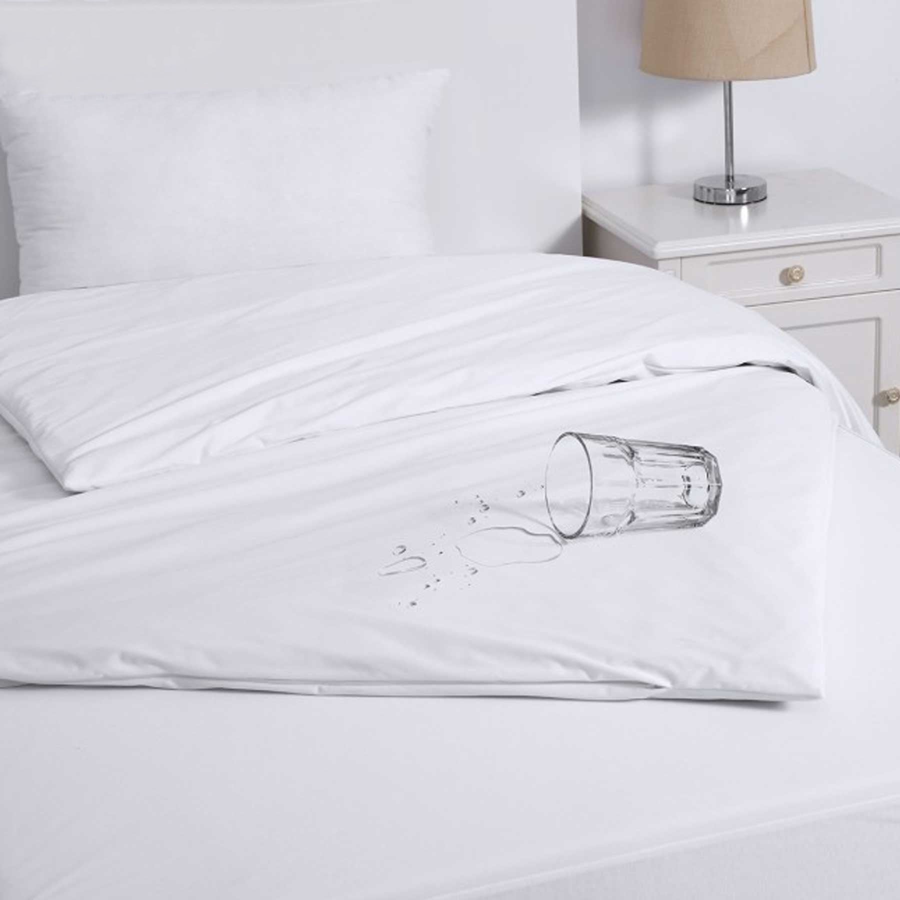 NNEDSZ Jason Eva Clean Waterproof Quilt Protectors with Zip - Double - UrbanNest Co