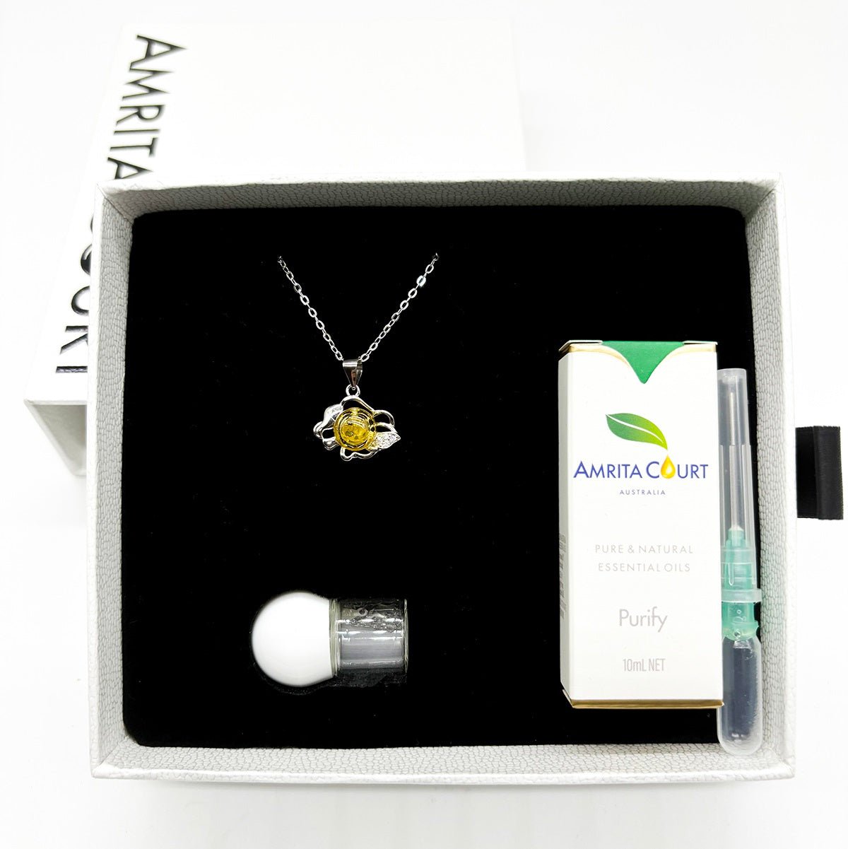 Sterling Silver Zodiac Aroma Necklace - Leo July - August | Perfect Birthday Gift | Energy & Healing | Diffuse on the go - UrbanNest Co