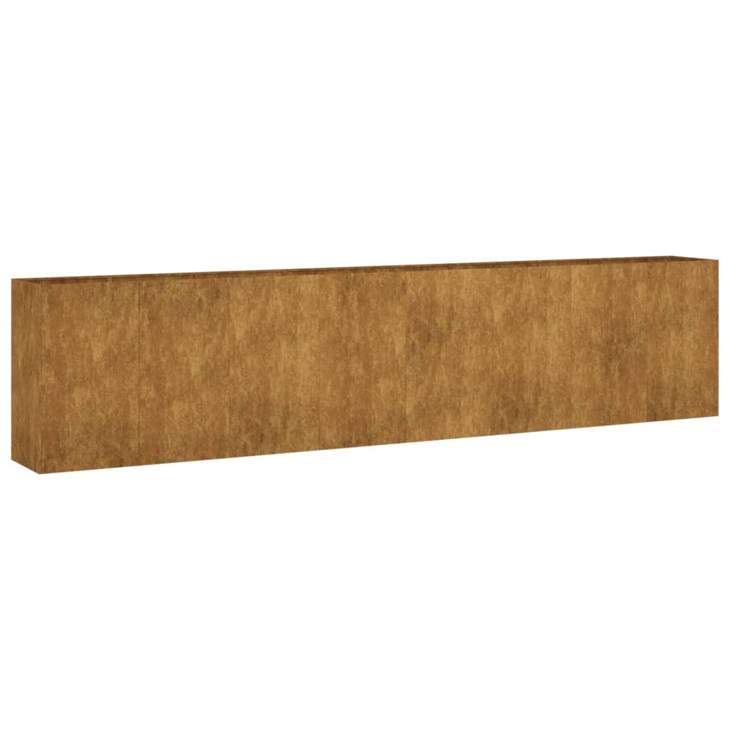 NNEVL Garden Raised Bed 360x40x80 cm Corten Steel - UrbanNest Co
