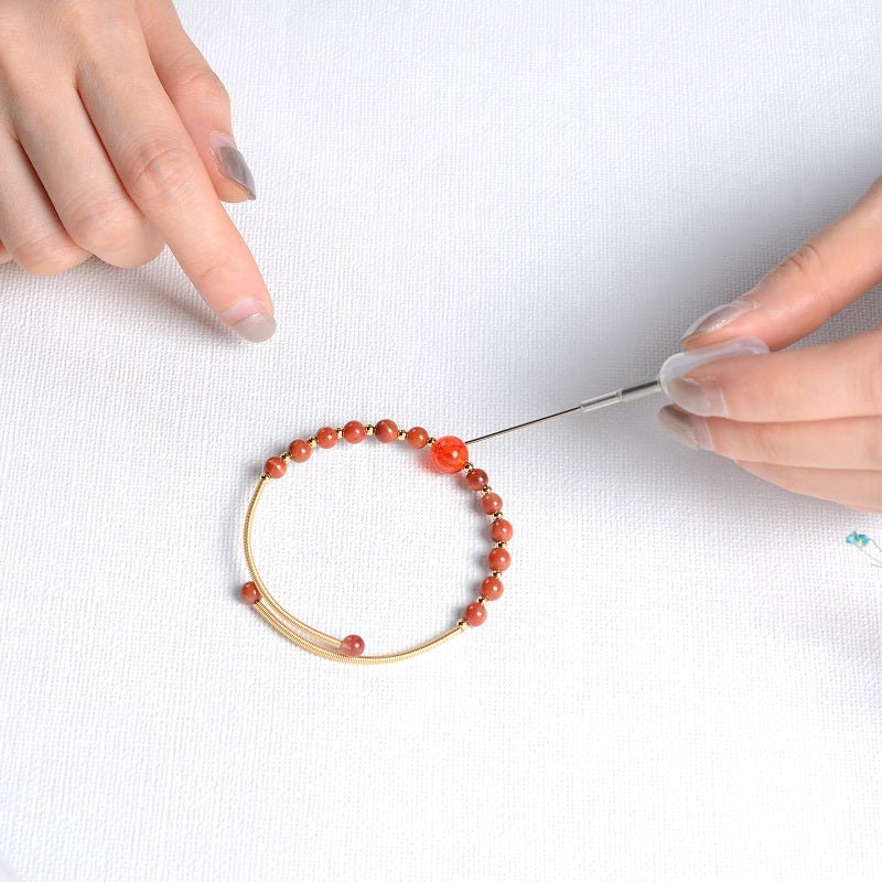 Murano Glass Bead Bracelet | Essential Oil Diffuser Jewelry | Diffusing on the go - UrbanNest Co