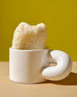 Handmade XXXL Ceramic Chubby Mug - Unique Cute Large Mug for Coffee & Tea - UrbanNest Co