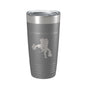 Yellowstone Lake Map Tumbler Travel Mug Insulated Laser Engraved Coffee Cup Wyoming 20 oz - UrbanNest Co