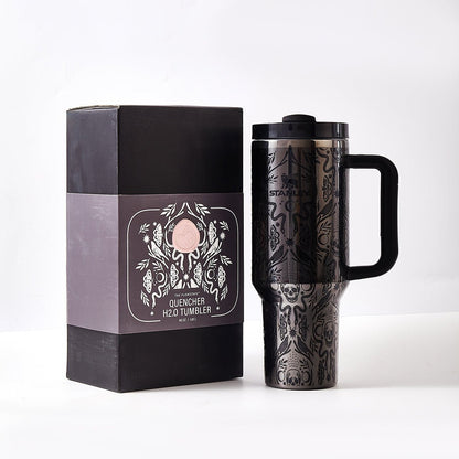 Stanley HALLOWEEN Quencher H2.0 FlowState Tumbler Deadly Damask - UrbanNest Co