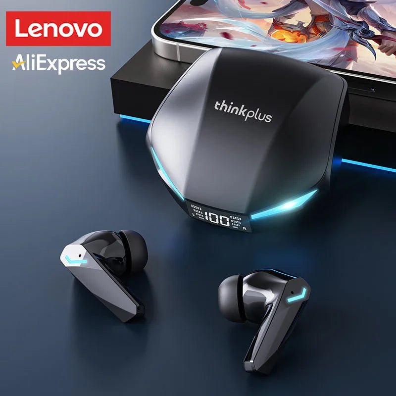 100% Original Lenovo GM2 Pro Bluetooth Wireless Earphone High - Quality Noise - Canceling TWS Gaming Earbuds With Multiple Devices - UrbanNest Co