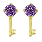 Perfect Wedding Engagement Jewellery Created Cubic Zirconia Key Stud Earrings - UrbanNest Co