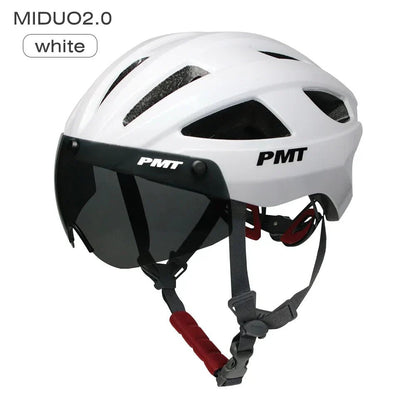 Ultralight Bicycle Helmet with Magnetic Windproof Lenses - UrbanNest Co