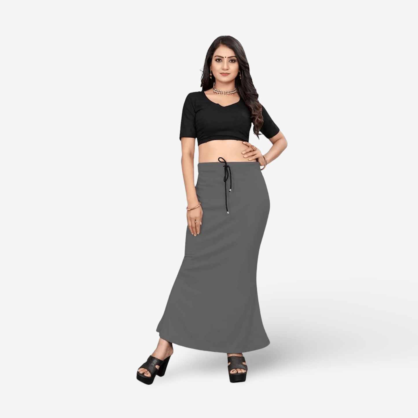 Lycra Saree Shapewear Petticoat for Women by Shreekama - UrbanNest Co