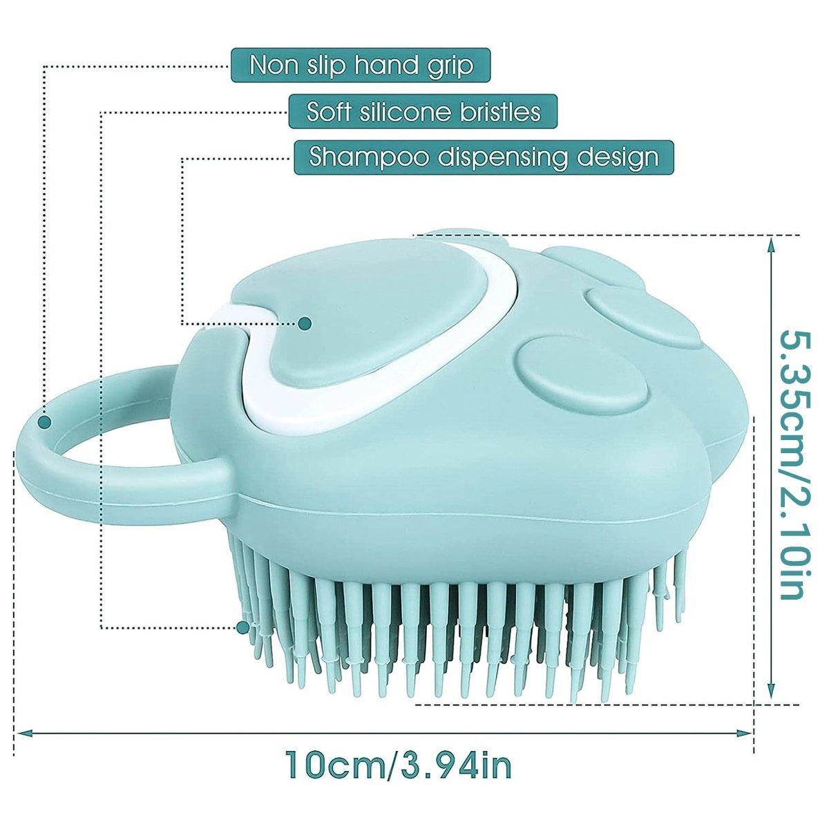 Silicone Bathing Brush Multifunctional Pet Hair Washing Brush Massage Scrubber - UrbanNest Co