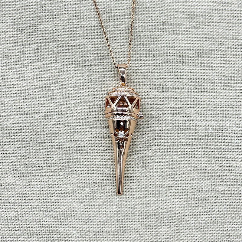 Cone Aroma Necklace | Energy & Healing Diffuser Jewelry — On - the - Go Scent Ritual - UrbanNest Co