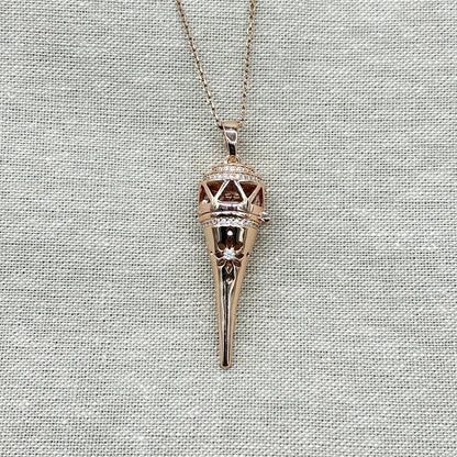 Cone Aroma Necklace | Energy & Healing Diffuser Jewelry — On - the - Go Scent Ritual - UrbanNest Co