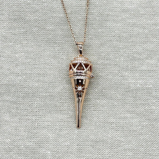 Cone Aroma Necklace | Energy & Healing Diffuser Jewelry — On - the - Go Scent Ritual - UrbanNest Co