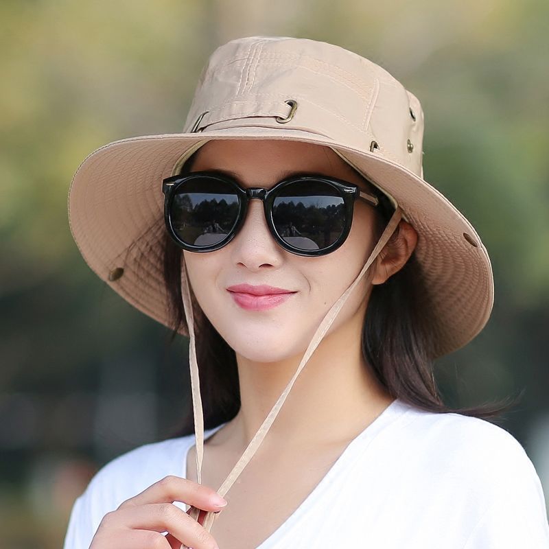 Eight - button head circumference 54 - 59cm Foldable Breathable Sun Hat - UrbanNest Co