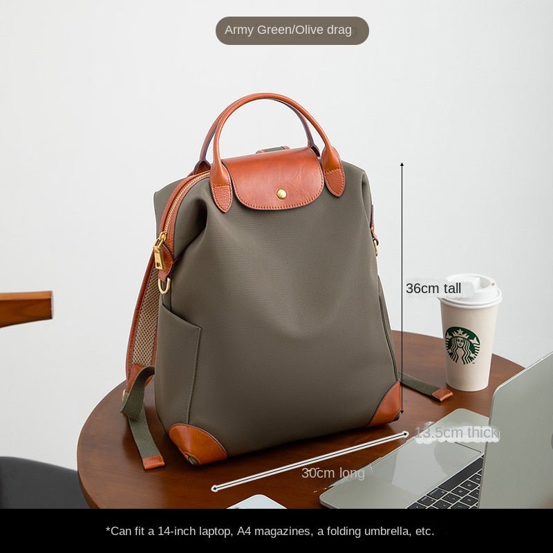 Stylish High - Quality Nylon Backpack with Large Capacity, Lightweight and Durable for Business Travel and Daily Commute - UrbanNest Co