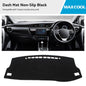Dash Mat Suitable for Toyota Corolla 2014 - 2018 Hatch Dashboard Cover Black - UrbanNest Co