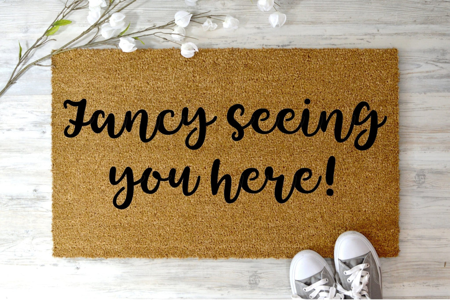Fancy seeing you here! doormat - UrbanNest Co