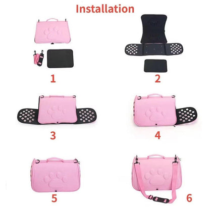 Breathable EVA Pet Travel Bag Portable Shoulder Carrier for Cats Dogs Pet Supply - UrbanNest Co
