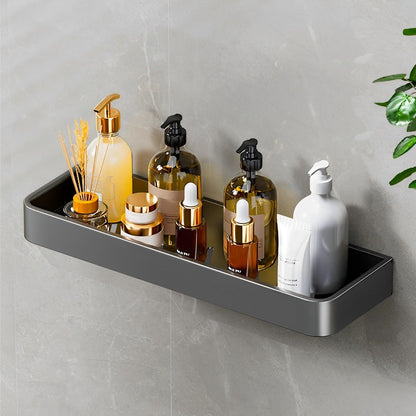 SOGA 2X 30cm Black Wall - Mounted Rectangular Kitchen Spice Storage Organiser Space Saving Condiments Shelf Rack - UrbanNest Co