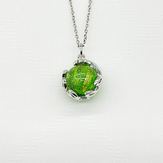 Planet Murano Aroma Necklace - Aurum Verdant | Energy & Healing | Diffuse on the go - UrbanNest Co