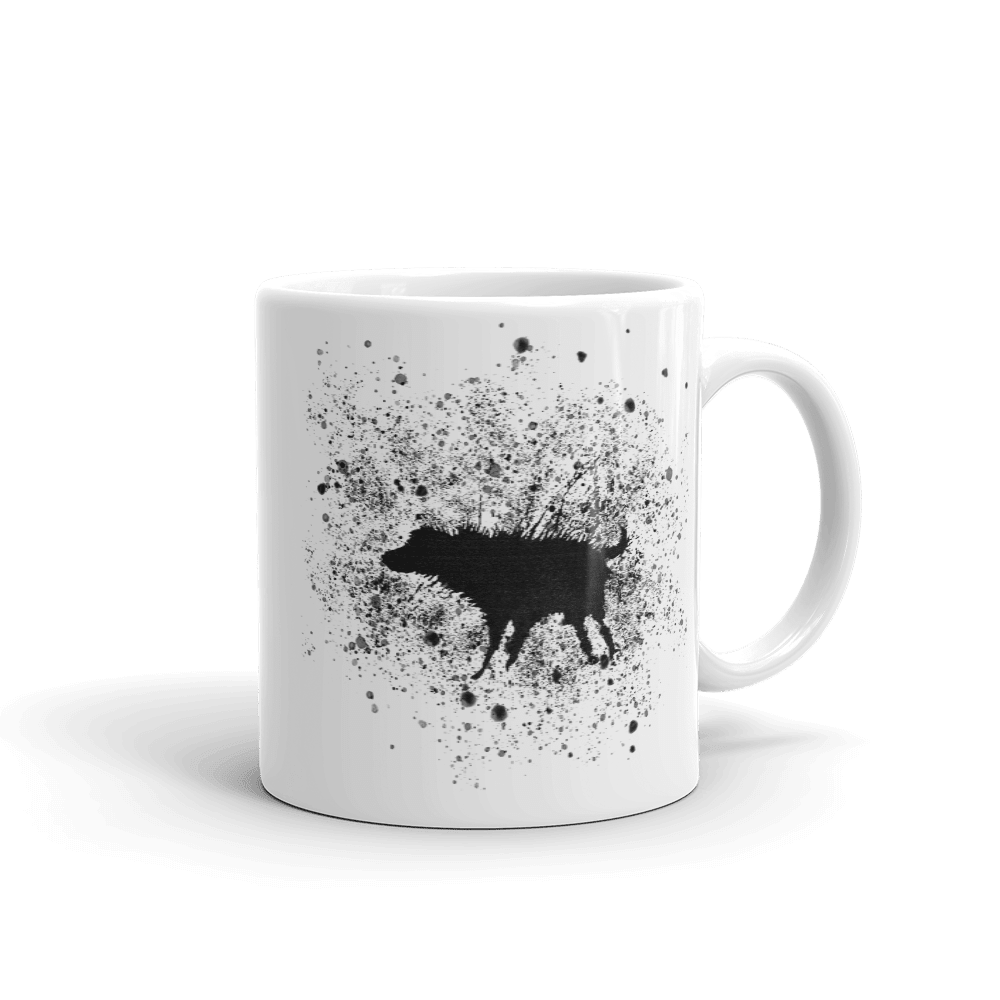Banksy Wet Dog Splatter 2007 Street Art Mug - UrbanNest Co