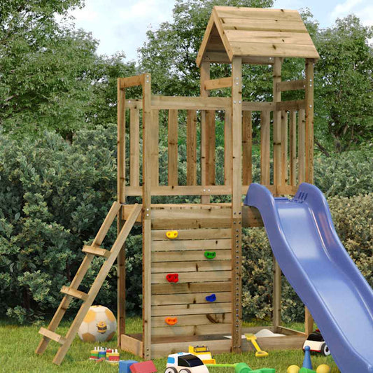NNEVL Outdoor Playset 52.5x110.5x214 cm Impregnated Wood Pine - UrbanNest Co