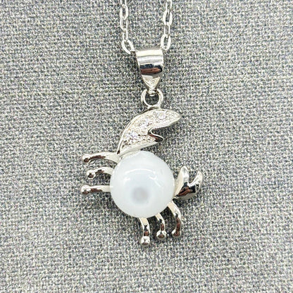 Sterling Silver Zodiac Aroma Necklace - Cancer June - July | Perfect Birthday Gift | Energy & Healing | Diffuse on the go - UrbanNest Co