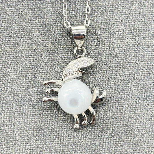 Sterling Silver Zodiac Aroma Necklace - Cancer June - July | Perfect Birthday Gift | Energy & Healing | Diffuse on the go - UrbanNest Co