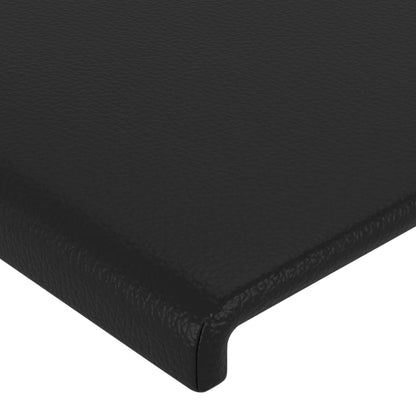 NNEVL Headboards 4 pcs Black 80x5x78/88 cm Faux Leather - UrbanNest Co