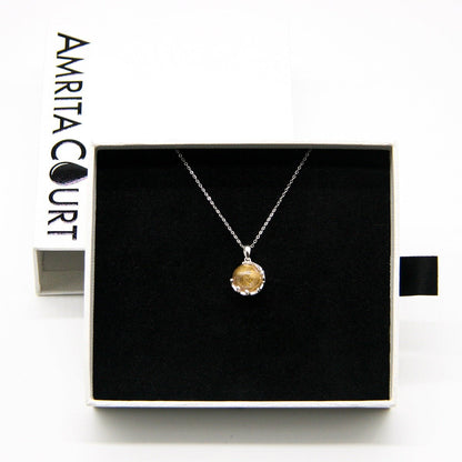 Planet Murano Aroma Necklace - Nebula Nova | Energy & Healing | Diffuse on the go | Gift for her - UrbanNest Co