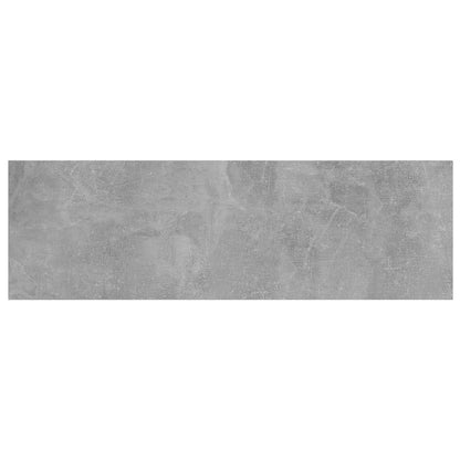 NNEVL Bookshelf Boards 8 pcs Concrete Grey 80x20x1.5 cm Chipboard - UrbanNest Co