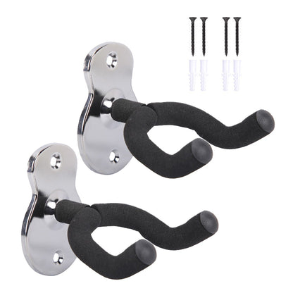 2PCS Guitar Wall Hanger Hook Holder Stand for Bass Ukulele Instrument Storage - UrbanNest Co