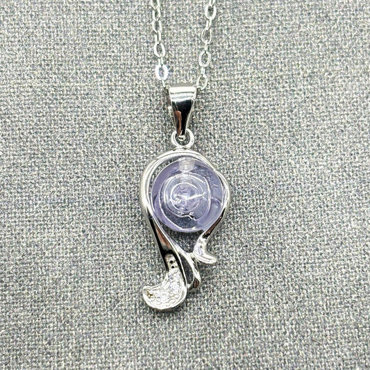 Sterling Silver Zodiac Aroma Necklace - Virgo Aug - Sep | Perfect Birthday Gift | Energy & Healing | Diffuse on the go - UrbanNest Co