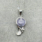 Sterling Silver Zodiac Aroma Necklace - Virgo Aug - Sep | Perfect Birthday Gift | Energy & Healing | Diffuse on the go - UrbanNest Co
