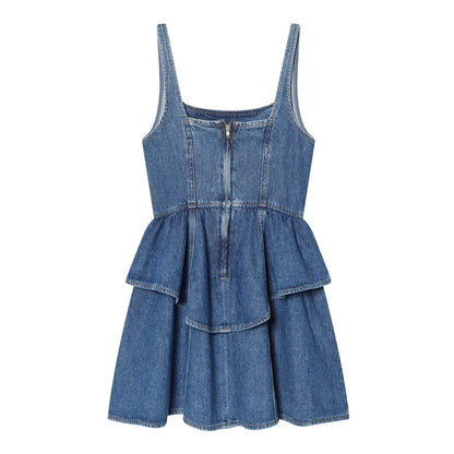 French waist cinching slimming versatile dress - UrbanNest Co