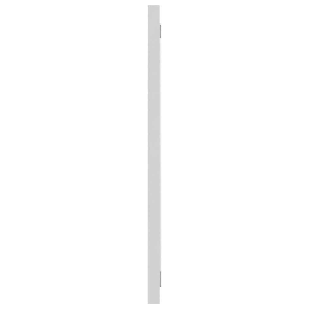 NNEVL Bathroom Mirror White 90x1.5x37 cm Chipboard - UrbanNest Co