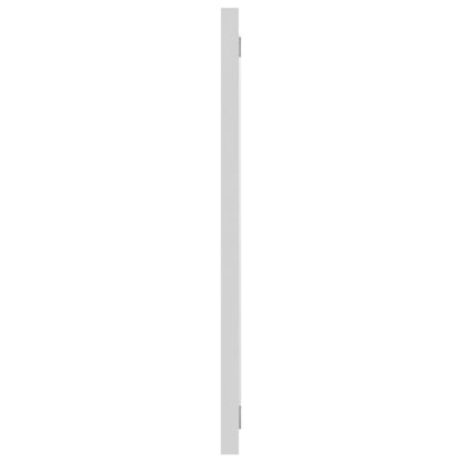 NNEVL Bathroom Mirror White 90x1.5x37 cm Chipboard - UrbanNest Co