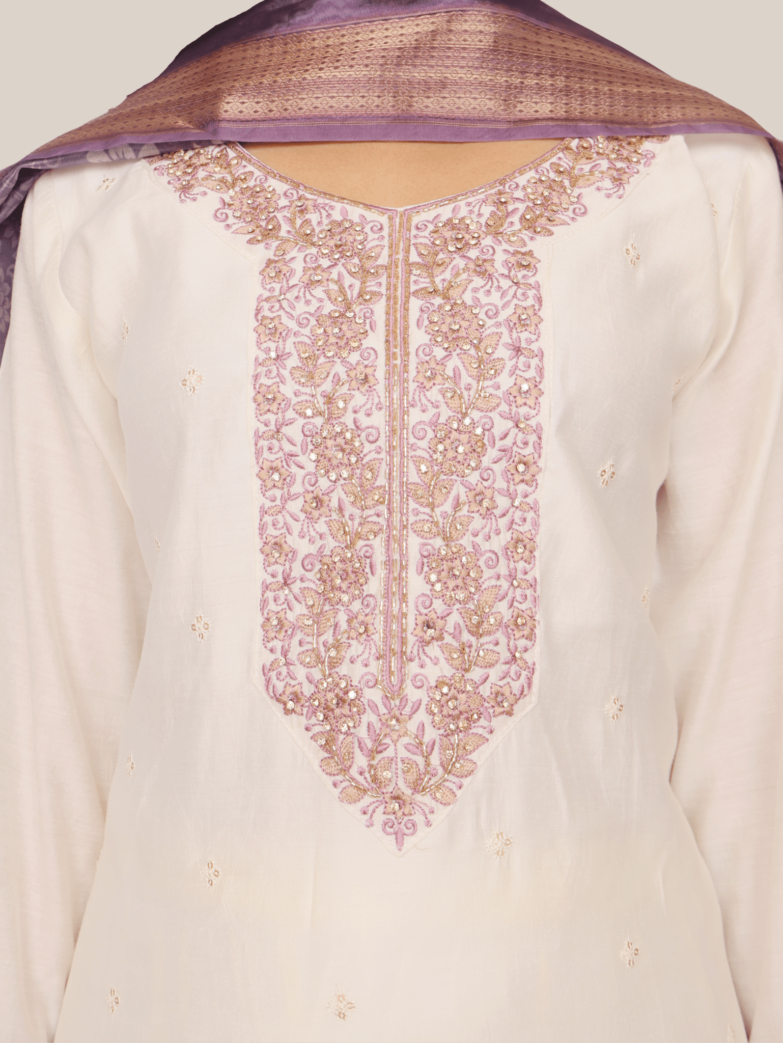 Woman's Straight Suit Set with Dupatta - UrbanNest Co
