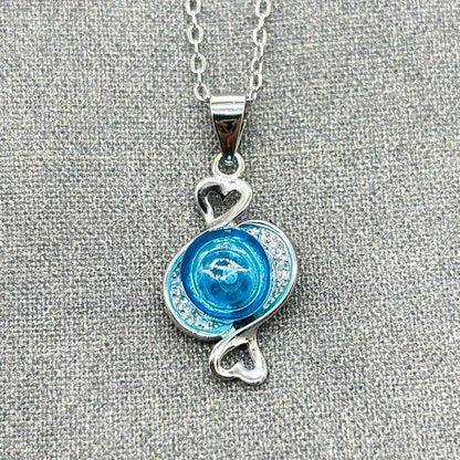 Sterling Silver Zodiac Aroma Necklace - Pisces Feb - March | Perfect Birthday Gift | Energy & Healing | Diffuse on the go - UrbanNest Co