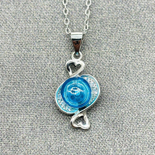 Sterling Silver Zodiac Aroma Necklace - Pisces Feb - March | Perfect Birthday Gift | Energy & Healing | Diffuse on the go - UrbanNest Co