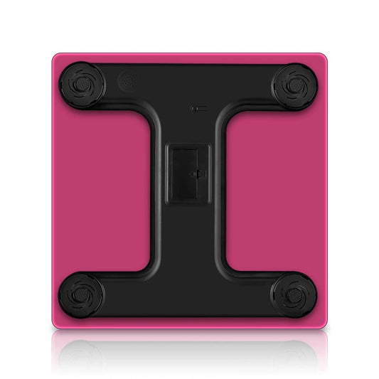 SOGA Glass LCD Digital Body Fat Scale Bathroom Electronic Gym Water Weighing Scales Pink - UrbanNest Co