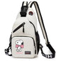 19*6*34CM Snoopy Cartoon Print Large Capacity Backpack Shoulder Bag Chest Crossbody Bag - UrbanNest Co