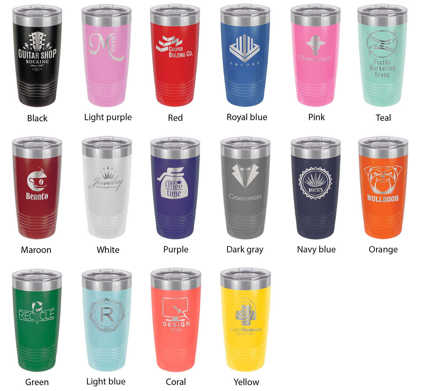 Carter Lake Map Tumbler Travel Mug Insulated Laser Engraved Coffee Cup Iowa Omaha Nebraska 20 oz - UrbanNest Co