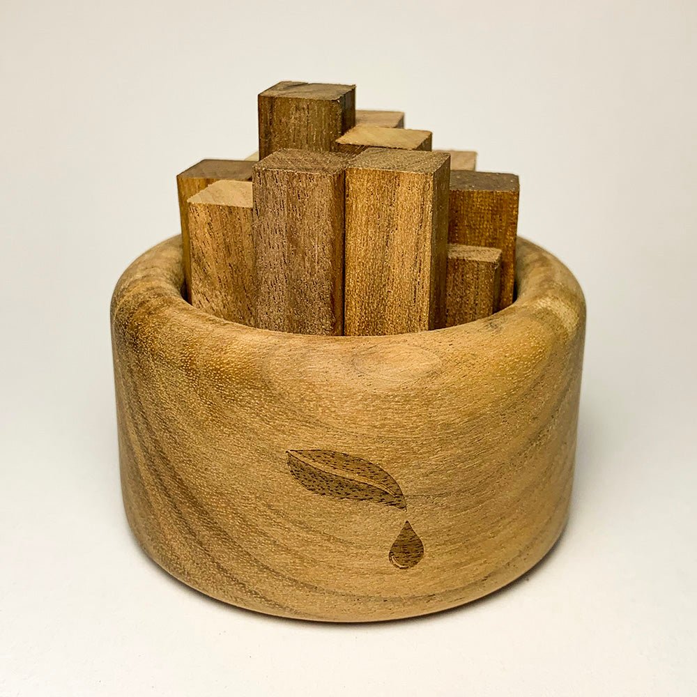 Black Walnut Cup Diffuser | Stylish Home Decor | Waterless Natural Essential Oil Diffusing - UrbanNest Co