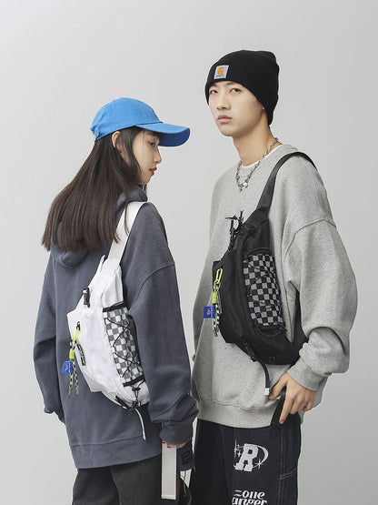Couple Crossbody Fanny Pack for Men&Women,Large Waist Bag & Hip Bum Bag with Adjustable Strap for Outdoors Workout - UrbanNest Co