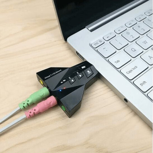 USB - s hangkártya, 7.1 - es hangzással - UrbanNest Co