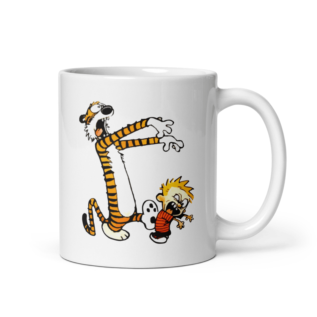 Calvin and Hobbes Playing Zombies Mug - UrbanNest Co