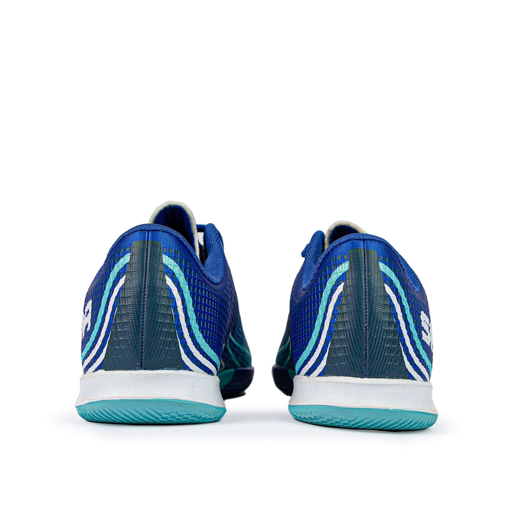 Conquer Kid's Indoor Football Shoes - Royal - UrbanNest Co
