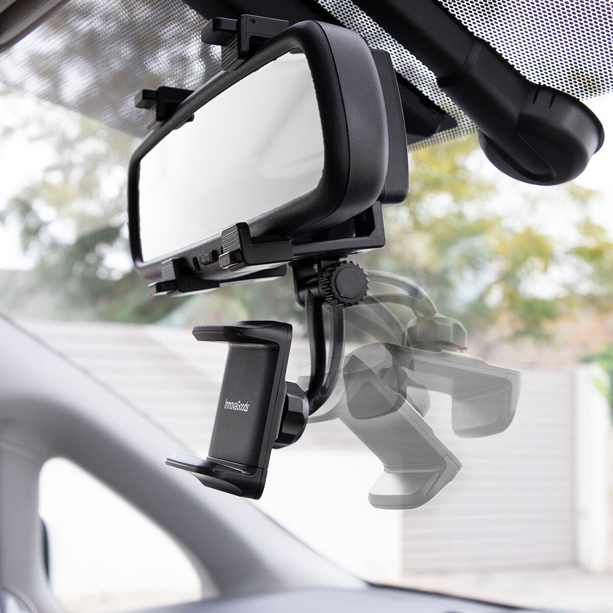 Smartphone Holder for Rearview Mirror Stropp InnovaGoods - UrbanNest Co