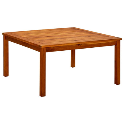 NNEVL Garden Coffee Table 85x85x45 cm Solid Acacia Wood - UrbanNest Co