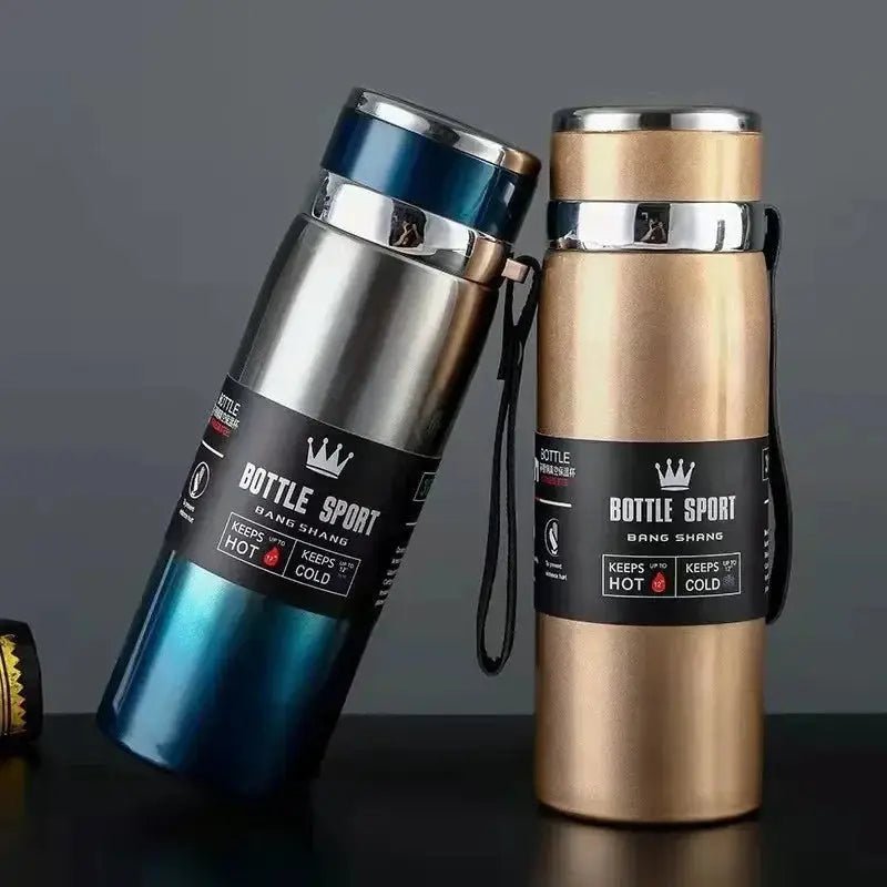 Cold and Hot Water Bottle Thermos for Water Tea Coffee Vacuum Flasks Stainless Steel - UrbanNest Co
