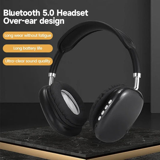 NNEOBA Wireless Bluetooth Gaming Headset Black - UrbanNest Co